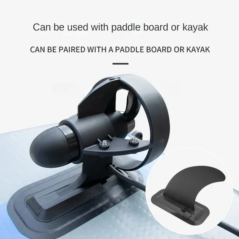 Kayak Propeller Electric Underwater Thruster Detachable Tail Fin Paddle Board for Stand-Up Paddleboarding Surfboard Accessory
Kayak Propeller Electric Underwater Thruster Detachable Tail Fin Paddle Board for Stand-Up Paddleboarding Surfboard Accessory