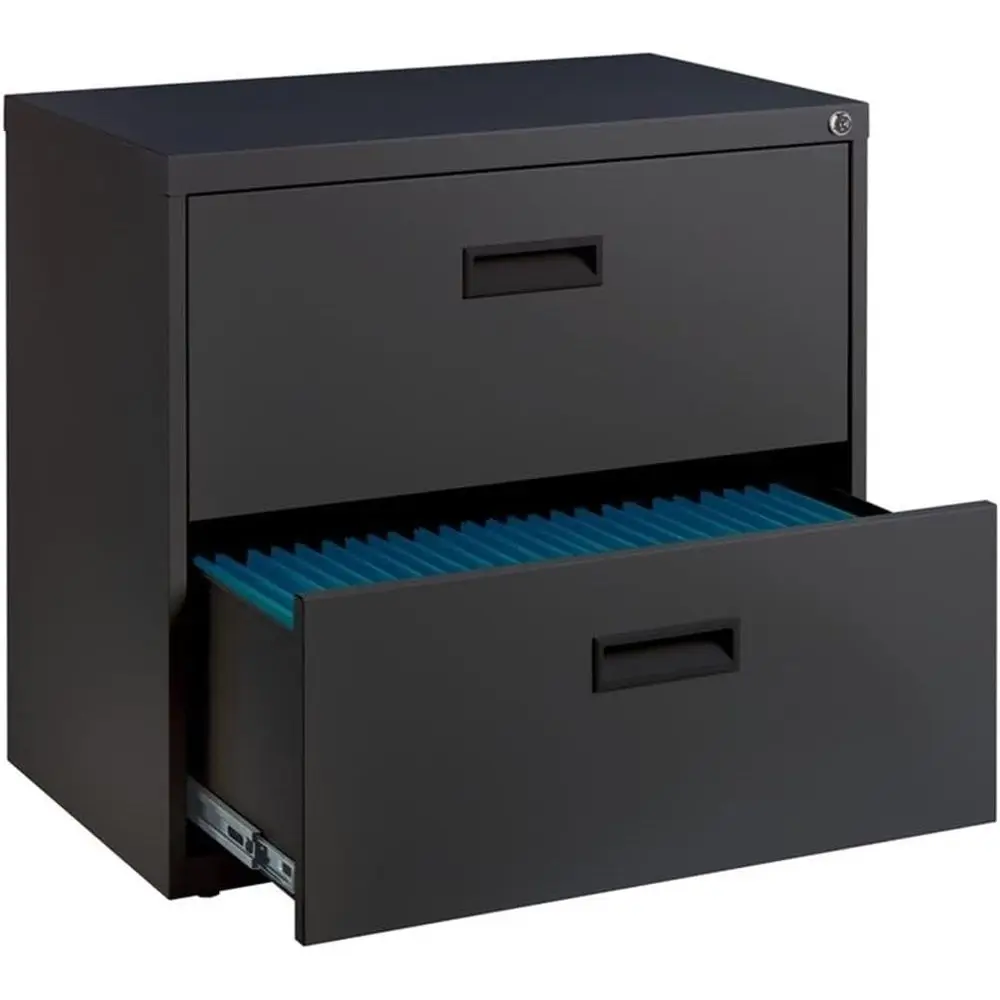 30 Dual Drawer Lateral File Cabinet in Charcoal, Fully Assembled
30 Dual Drawer Lateral File Cabinet in Charcoal, Fully Assembled