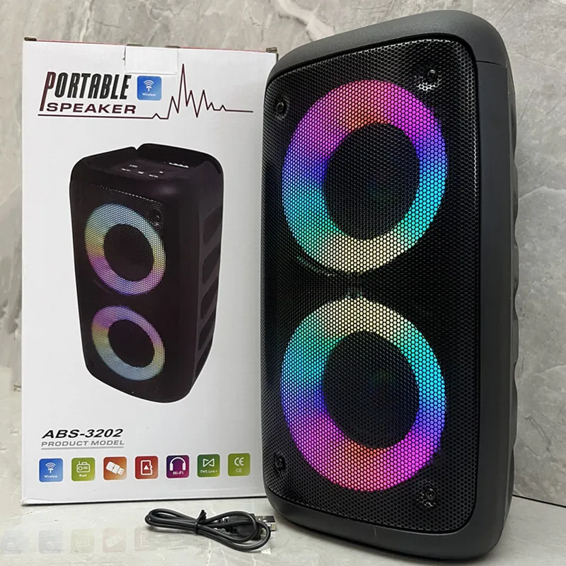 Домашний кинотеатр, Bluetooth-динамик, портативная беспроводная высокомощная двойная 3-дюймовая колонка, HIFI наружная аудиосистема, супербас, сабвуфер
Домашний кинотеатр, Bluetooth-динамик, портативная беспроводная высокомощная двойная 3-дюймовая колонка, HIFI наружная аудиосистема, супербас, сабвуфер