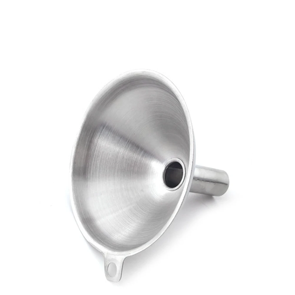 2 Funnels Stainless Steel Set Rustless Soy Sauce Oil Transfer Kitchen Tools Mini Funnels Strainer
2 Funnels Stainless Steel Set Rustless Soy Sauce Oil Transfer Kitchen Tools Mini Funnels Strainer