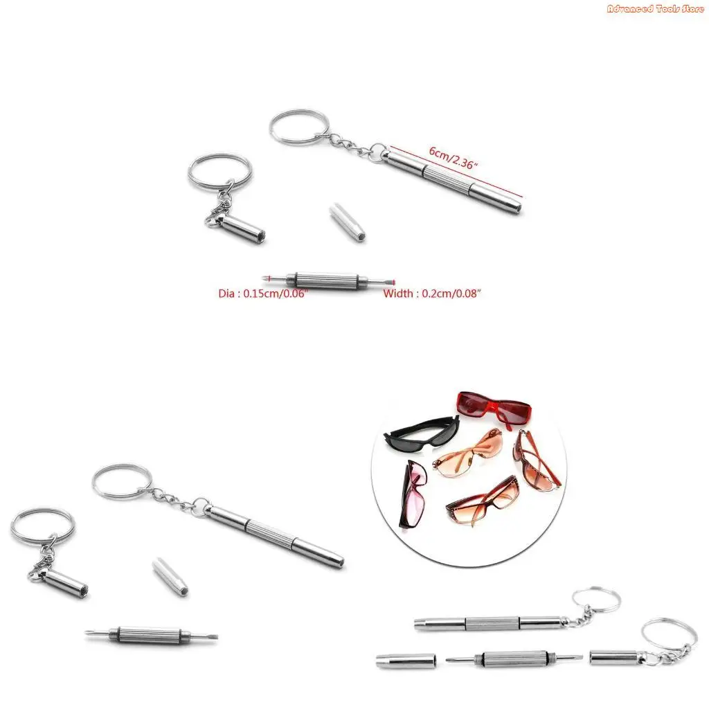 3in1 Eyeglasses Screwdriver Sunglasses Watch Repair Screwdriver Tool Keychains W91B
3in1 Eyeglasses Screwdriver Sunglasses Watch Repair Screwdriver Tool Keychains W91B