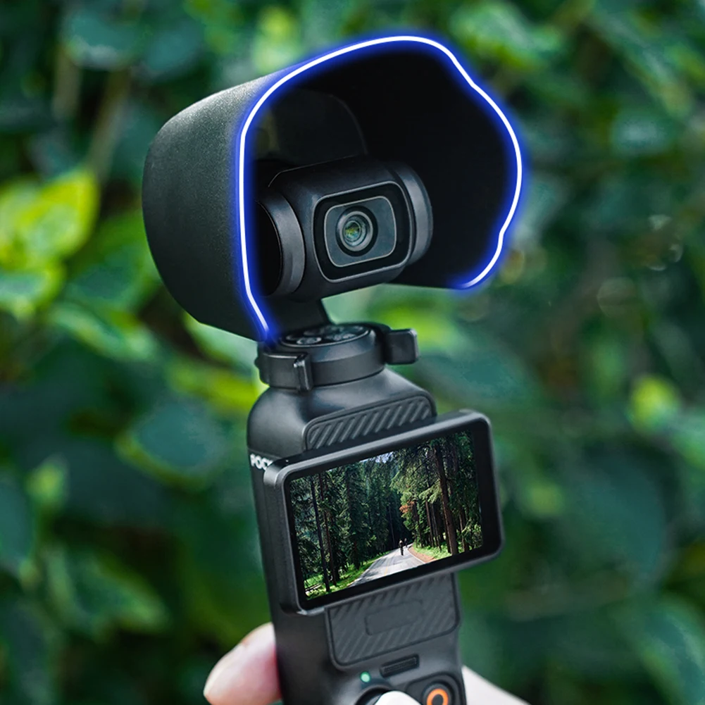 Lens Sun Hood Prevent Glare Sunshade Light Blocking Sun Shade Cover Camera Accessories for DJI Osmo Pocket 3
Lens Sun Hood Prevent Glare Sunshade Light Blocking Sun Shade Cover Camera Accessories for DJI Osmo Pocket 3