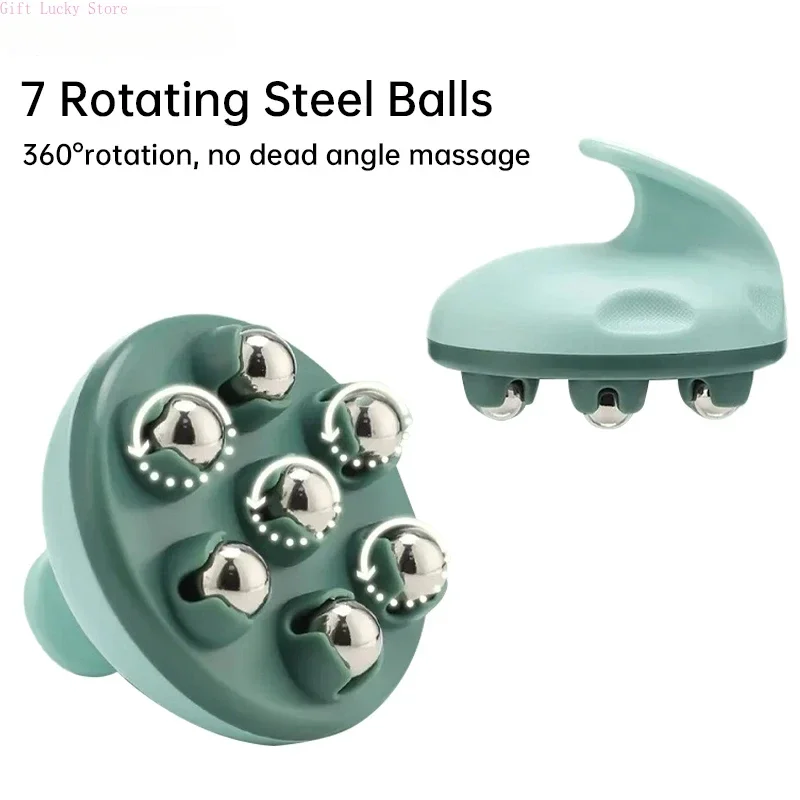 7-Bead Handheld Ball Massager Magnetic Bead Steel Waist Ball Full Body Relax Portable Multifunctional Roller Massage Health Care
7-Bead Handheld Ball Massager Magnetic Bead Steel Waist Ball Full Body Relax Portable Multifunctional Roller Massage Health Care