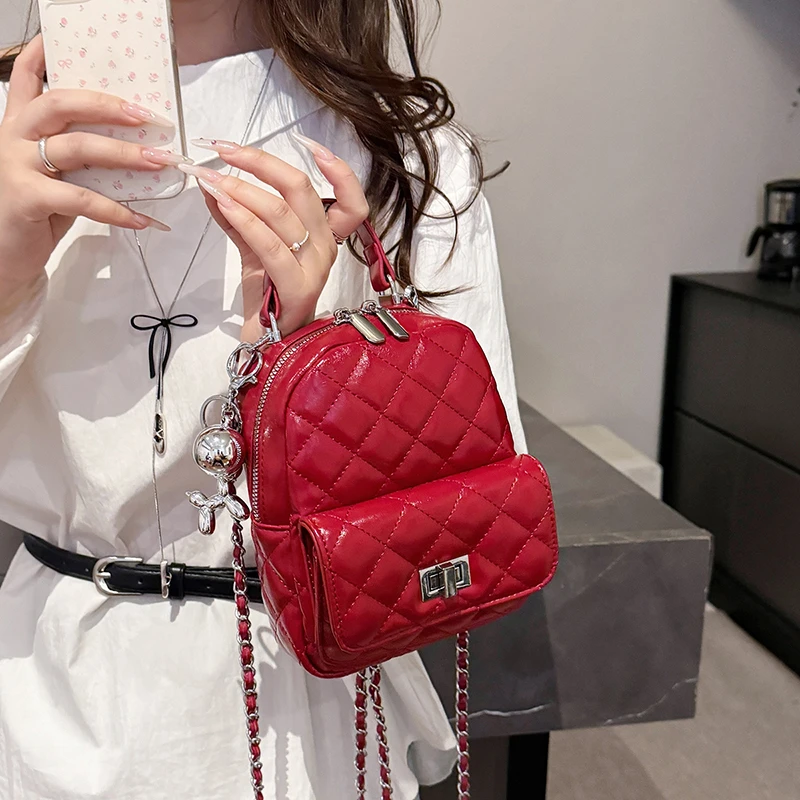Fashionable women's trendy new PU shoulder bag backpack handbag school bag ita bag mochila рюкзак женский bags for woman 백팩
Fashionable women's trendy new PU shoulder bag backpack handbag school bag ita bag mochila рюкзак женский bags for woman 백팩