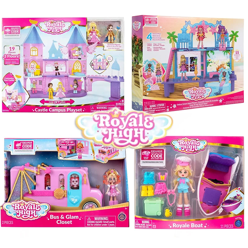 New Royale High Doll Mini Scene Series Luxury Ship Set Royal School Bus Set Brand New Redemption Code Figure Toy Gift
New Royale High Doll Mini Scene Series Luxury Ship Set Royal School Bus Set Brand New Redemption Code Figure Toy Gift