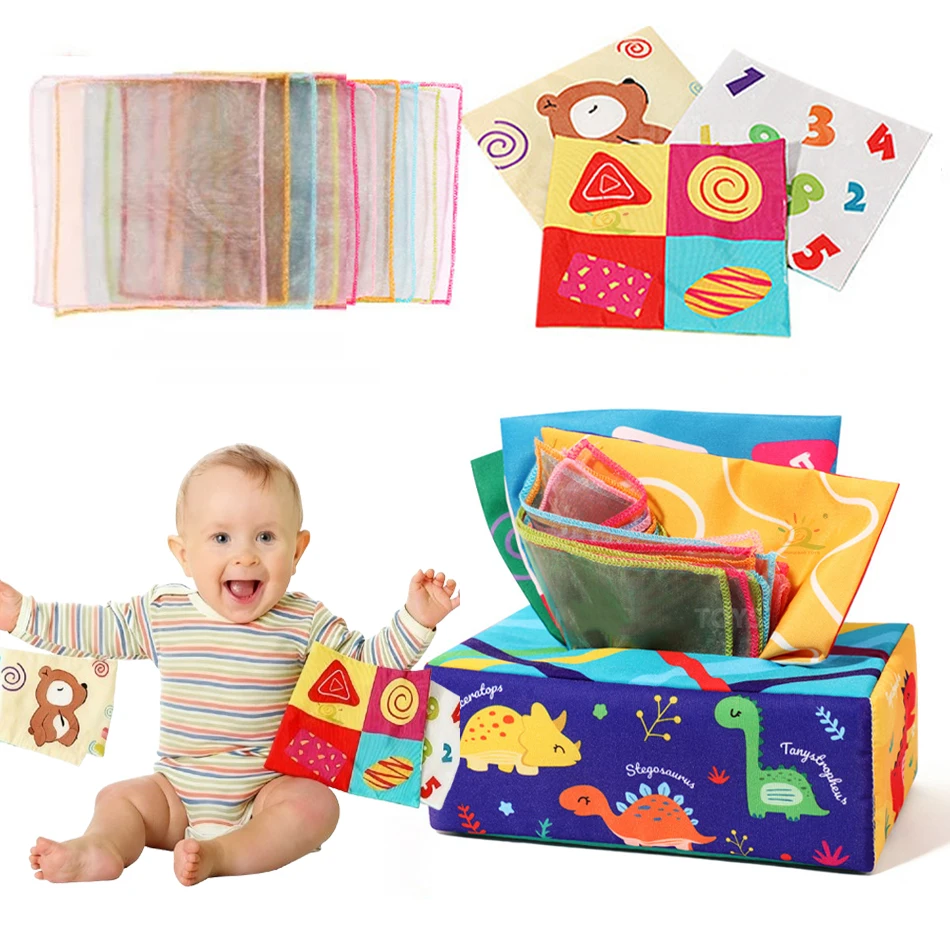Игрушки Монтессори, детская коробка для салфеток, мягкая бумага, упражнения на пальцы для малышей, обучающая деятельность, сенсорная плюшевая игрушка для детей, игра
Игрушки Монтессори, детская коробка для салфеток, мягкая бумага, упражнения на пальцы для малышей, обучающая деятельность, сенсорная плюшевая игрушка для детей, игра
