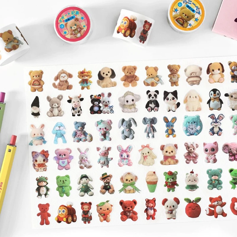 Cute Doll Paradise Die Cutting Washi Tape Scrapbooking Journal DIY Decorative Adhesive Tapes Kids Toy Sticker Stationery
Cute Doll Paradise Die Cutting Washi Tape Scrapbooking Journal DIY Decorative Adhesive Tapes Kids Toy Sticker Stationery