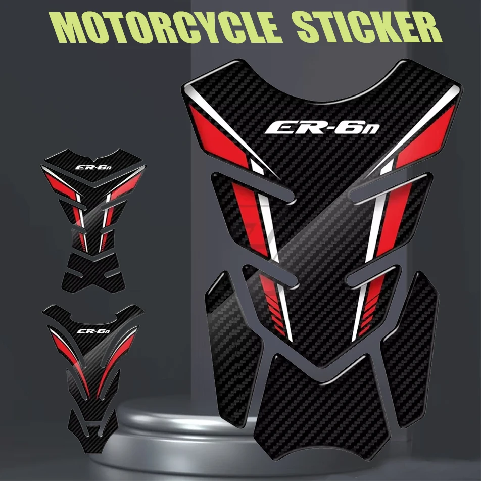 Aesthetically decorative For Kawasaki ER6N ER-6N All Year 3D Carbon-look Motorcycle Tank Pad Protector Sticker
Aesthetically decorative For Kawasaki ER6N ER-6N All Year 3D Carbon-look Motorcycle Tank Pad Protector Sticker