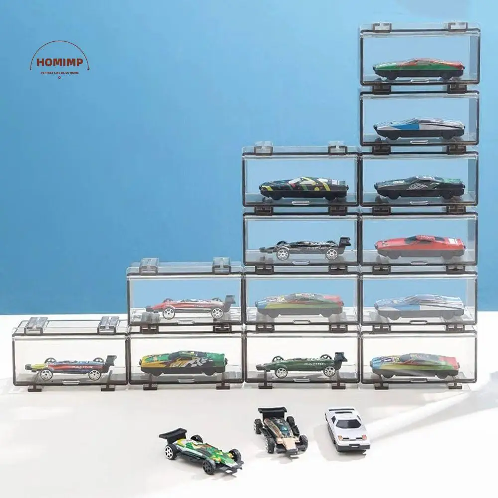Durable Plastic Model Car Box Transparent Stackable Car Display Box Dustproof 1:64 Diecast Car Toys Case for Hot Wheels MiniGT
Durable Plastic Model Car Box Transparent Stackable Car Display Box Dustproof 1:64 Diecast Car Toys Case for Hot Wheels MiniGT
