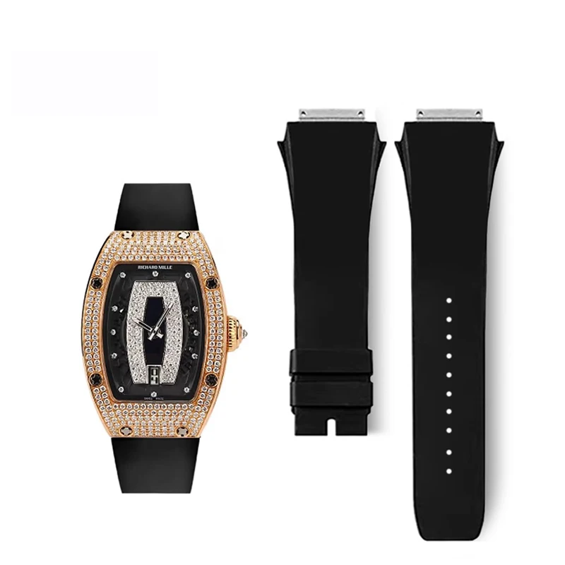 FUYIJIA Custom R-ICHARD M-ILLE RM07-01 Original Watchbands 18MM×16MM Waterproof Fluororubber Strap Convex Interface VITON Belt
FUYIJIA Custom R-ICHARD M-ILLE RM07-01 Original Watchbands 18MM×16MM Waterproof Fluororubber Strap Convex Interface VITON Belt