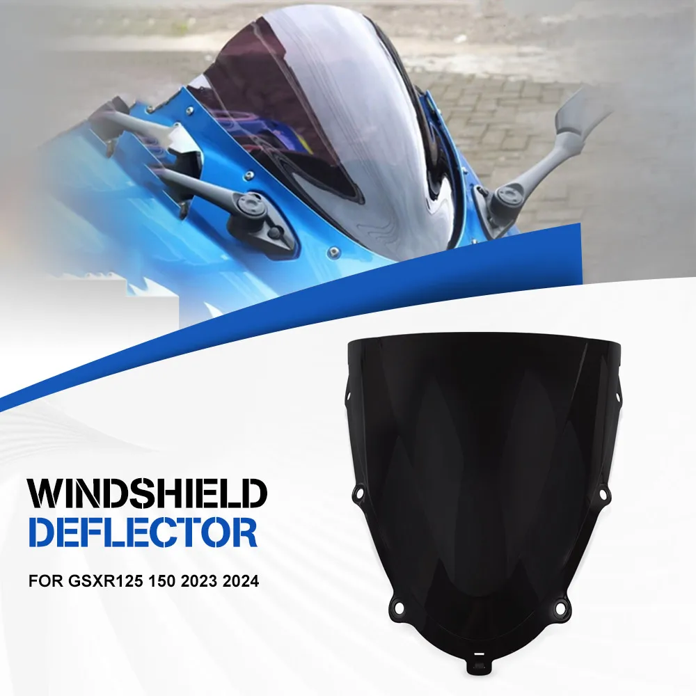 FOR SUZUKI GSXR125 150 2023 2024 Motorcycle Windshield Windscreen Protector GSX R 125 GSX-R GSXR 125 GSXR 150 2017- 2022 2021
FOR SUZUKI GSXR125 150 2023 2024 Motorcycle Windshield Windscreen Protector GSX R 125 GSX-R GSXR 125 GSXR 150 2017- 2022 2021