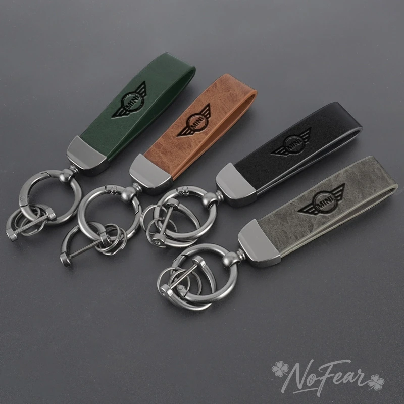 Car Emblem Keychain Leather Keyring for Mini Cooper JCW R50 R52 R53 R55 R56 F54 F55 F56 F60 CLUBMAN COUNTRYMAN Auto stickers
Car Emblem Keychain Leather Keyring for Mini Cooper JCW R50 R52 R53 R55 R56 F54 F55 F56 F60 CLUBMAN COUNTRYMAN Auto stickers
