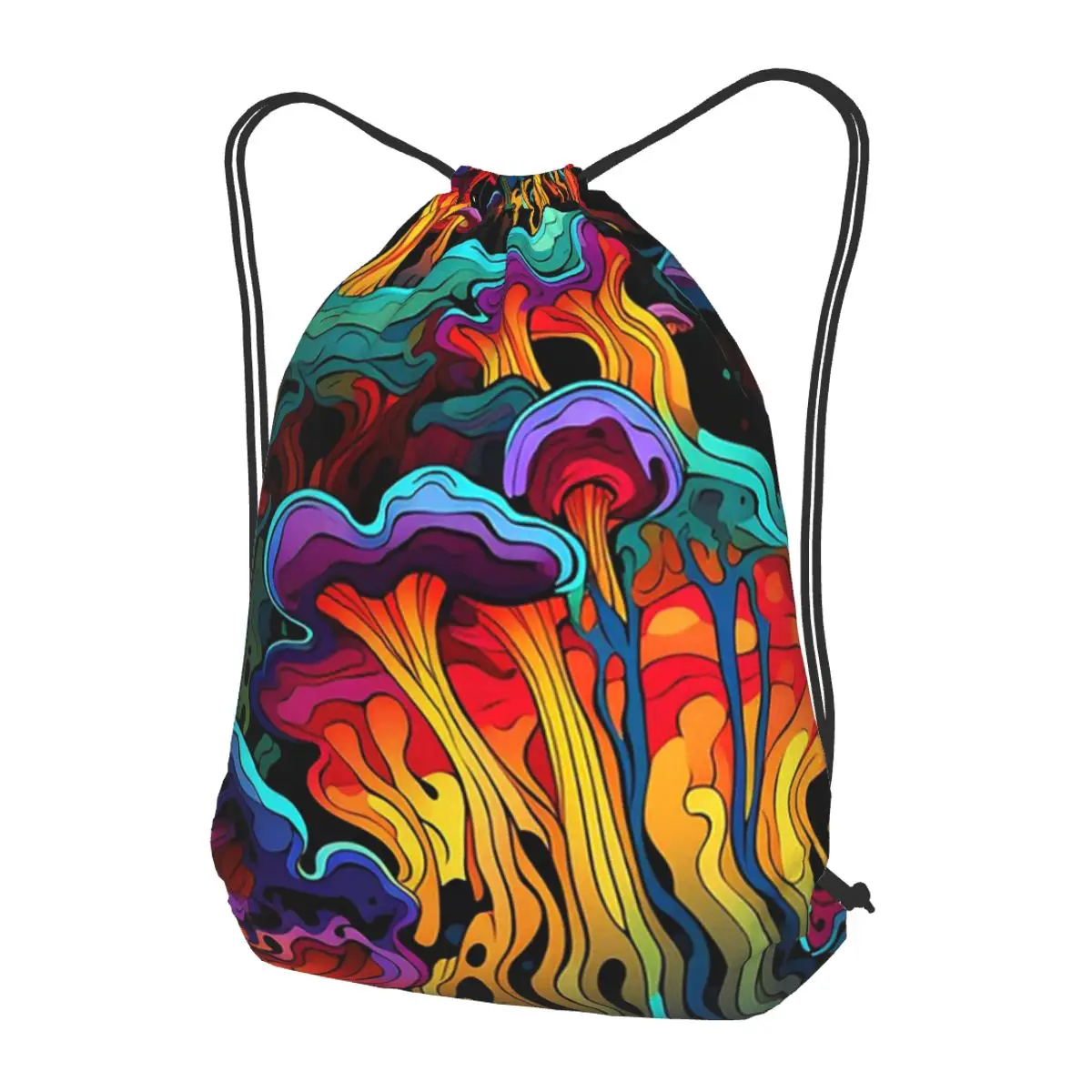 Acid Trippy Weird Psychedelic Wavy Mushroom Backpacks Portable Drawstring Bags Sports Bag Book Bags for Travel Students
Acid Trippy Weird Psychedelic Wavy Mushroom Backpacks Portable Drawstring Bags Sports Bag Book Bags for Travel Students