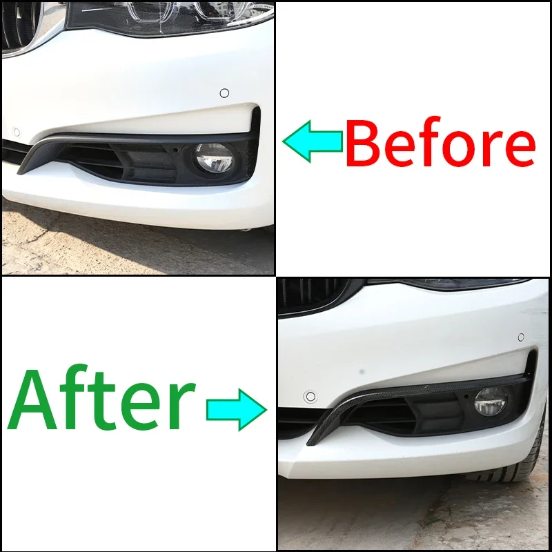 For BMW 3 Series GT Gran Turismo F34 2013-2019 ABS/Real Carbon Fiber Front Fog Lights Lamp Strips Cover Trim Exterior Accessory
For BMW 3 Series GT Gran Turismo F34 2013-2019 ABS/Real Carbon Fiber Front Fog Lights Lamp Strips Cover Trim Exterior Accessory