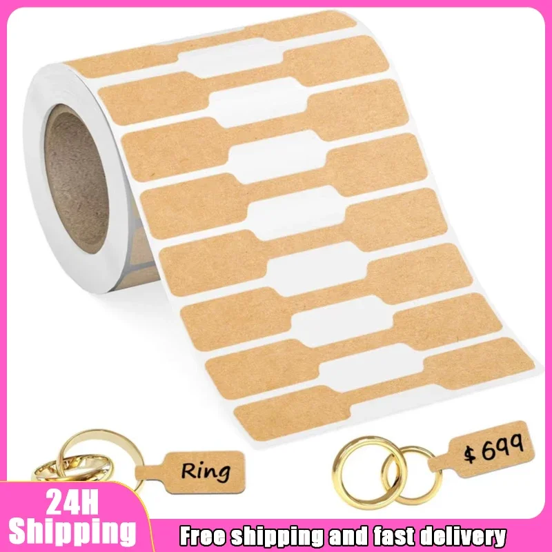Blank Paper Price Tags Portable Self Adhesive Stickers Jewelry Hangtags Necklace Ring Display Packaging Wholesale
Blank Paper Price Tags Portable Self Adhesive Stickers Jewelry Hangtags Necklace Ring Display Packaging Wholesale