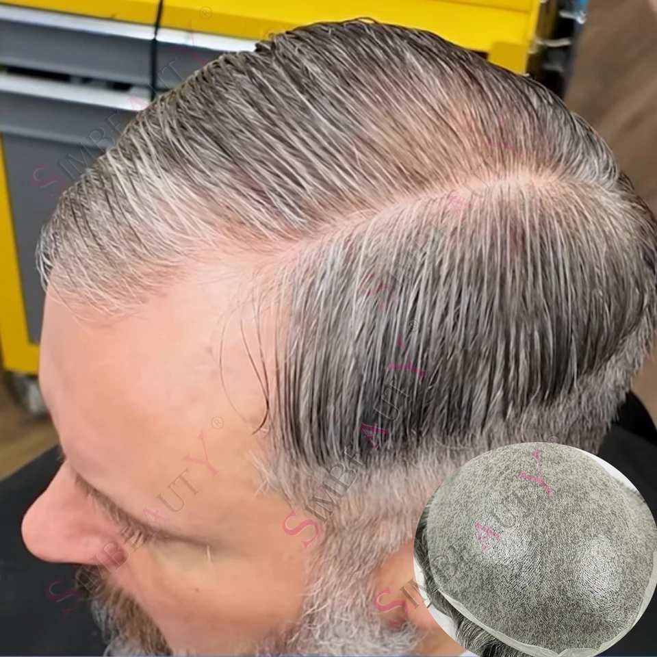 Natural 80%Density Ultra Thin 0.02mm Microskin Grey 520# 1B80 Human Hair Undetectable Men's Toupee Invisible Hairline Prosthesis
Natural 80%Density Ultra Thin 0.02mm Microskin Grey 520# 1B80 Human Hair Undetectable Men's Toupee Invisible Hairline Prosthesis