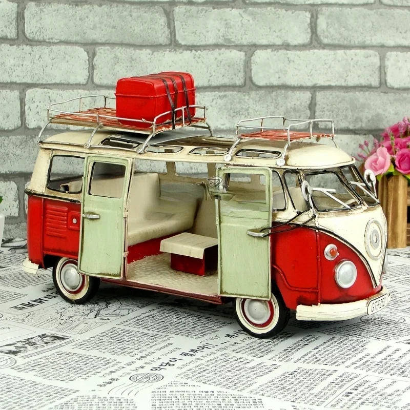 Vintage Iron Art Volkswagen Model: Hand-Painted Camper Van Metal Desk Decoration, Nostalgic Retro Decor | Hand-Painted Car Model
Vintage Iron Art Volkswagen Model: Hand-Painted Camper Van Metal Desk Decoration, Nostalgic Retro Decor | Hand-Painted Car Model