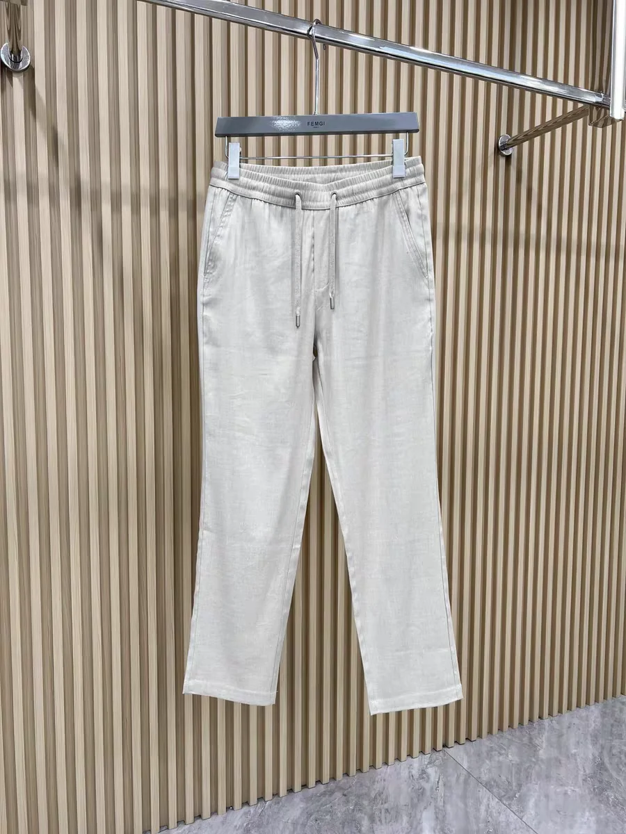 Italian Vintage Luxury Men's Casual Pants Elastic Waist Straight Leg Linen Business Casual Summer Fashion Neutral Single Color
Italian Vintage Luxury Men's Casual Pants Elastic Waist Straight Leg Linen Business Casual Summer Fashion Neutral Single Color