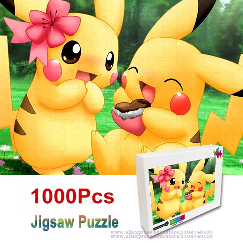 Pikachu Wooden Jigsaw Puzzle 108/300/500/1000 Pcs Toys Intelligence Puzzle Anime Jigsaw Puzzle Kids Birthday Gifts Puzzles
Pikachu Wooden Jigsaw Puzzle 108/300/500/1000 Pcs Toys Intelligence Puzzle Anime Jigsaw Puzzle Kids Birthday Gifts Puzzles