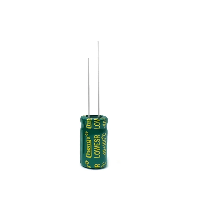 250pcs 35V 100uF Electrolytic Capacitor High Frequency Low ESR Long Life Green Gold 6x7 6x12mm for Power Supply
250pcs 35V 100uF Electrolytic Capacitor High Frequency Low ESR Long Life Green Gold 6x7 6x12mm for Power Supply