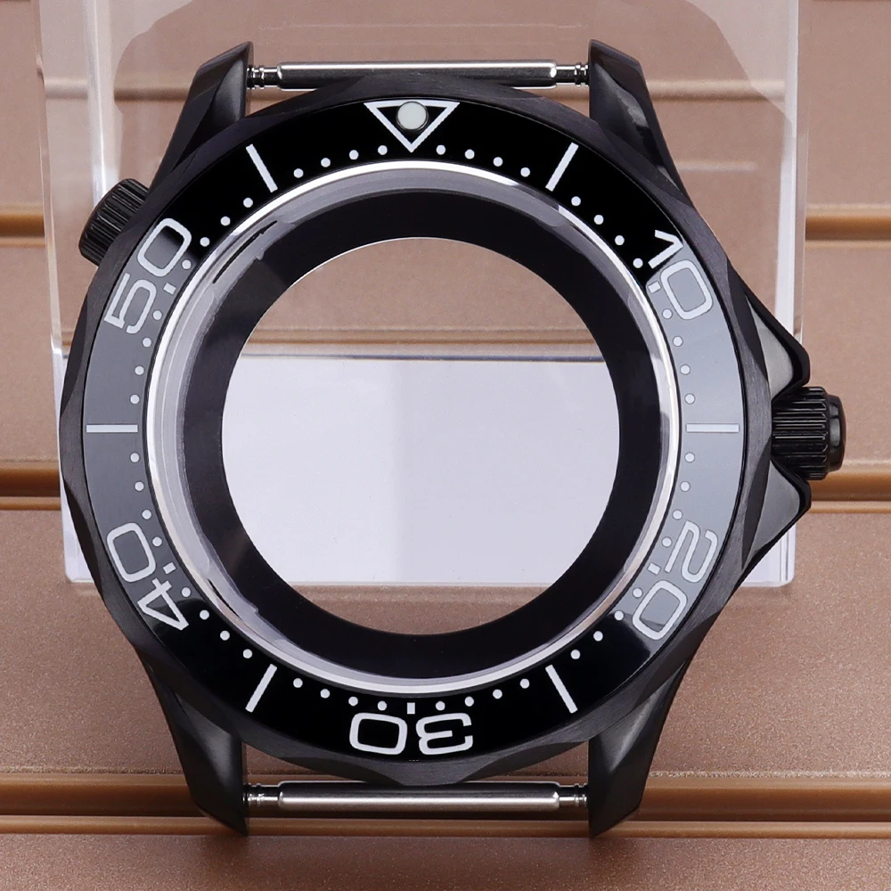 41mm Watch Case Silver/Black/Silver Gold/Gold for Mod Seamaster 300 NH35 NH36 NH38 NH72 Movement 31mm Dial Sapphire Glass 10ATM
41mm Watch Case Silver/Black/Silver Gold/Gold for Mod Seamaster 300 NH35 NH36 NH38 NH72 Movement 31mm Dial Sapphire Glass 10ATM