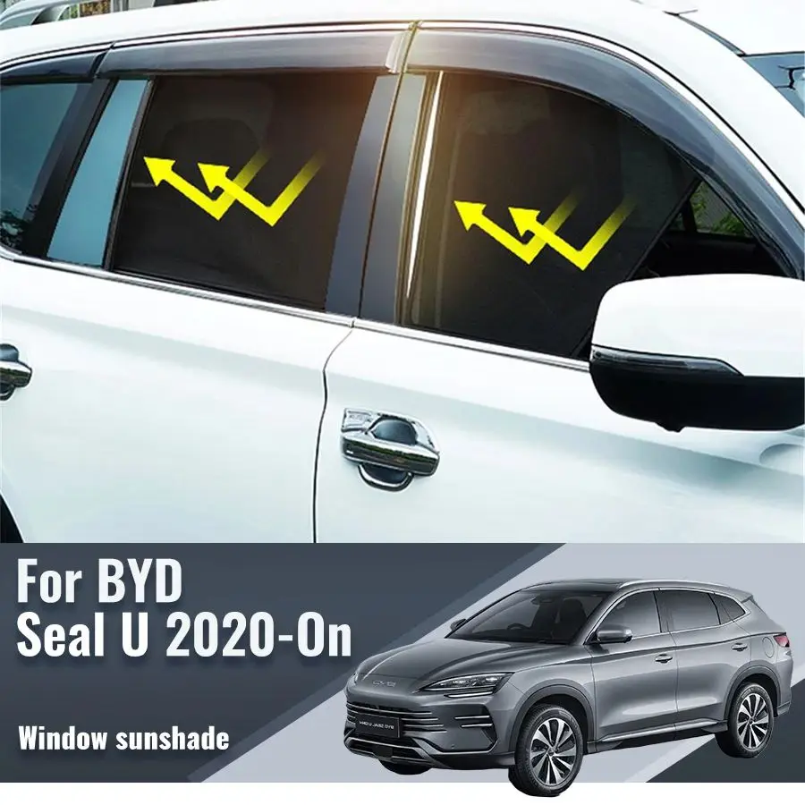For BYD Seal U 2020-2023 2024 2025 Sealion 6 Car Sunshade Visor Front Windshield Frame Curtain Rear Side Baby Window Sun Shade
For BYD Seal U 2020-2023 2024 2025 Sealion 6 Car Sunshade Visor Front Windshield Frame Curtain Rear Side Baby Window Sun Shade