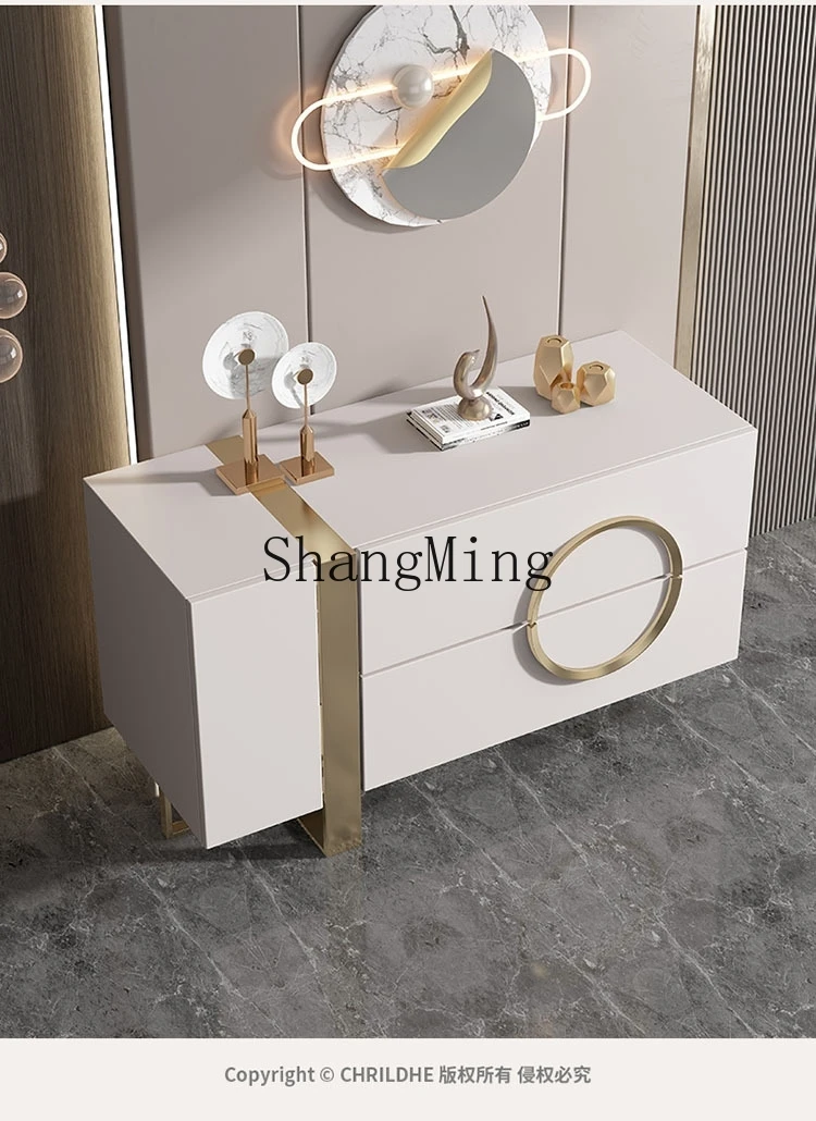 CL Light Luxury Entryway Sideboard Cabinet Bedroom Postmodern Storage Hallway Entryway Decorative Cabinet
CL Light Luxury Entryway Sideboard Cabinet Bedroom Postmodern Storage Hallway Entryway Decorative Cabinet