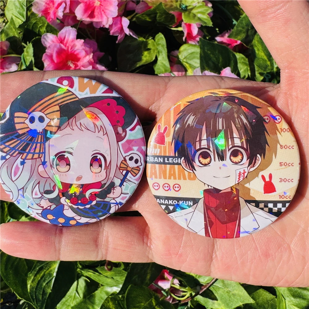 58mm Anime Toilet-bound Hanako-kun Yashiro Nene Yugi Aman Cosplay Costume Badge Pin SPTE Tinplate Brooch Accessories Prop Gift
58mm Anime Toilet-bound Hanako-kun Yashiro Nene Yugi Aman Cosplay Costume Badge Pin SPTE Tinplate Brooch Accessories Prop Gift