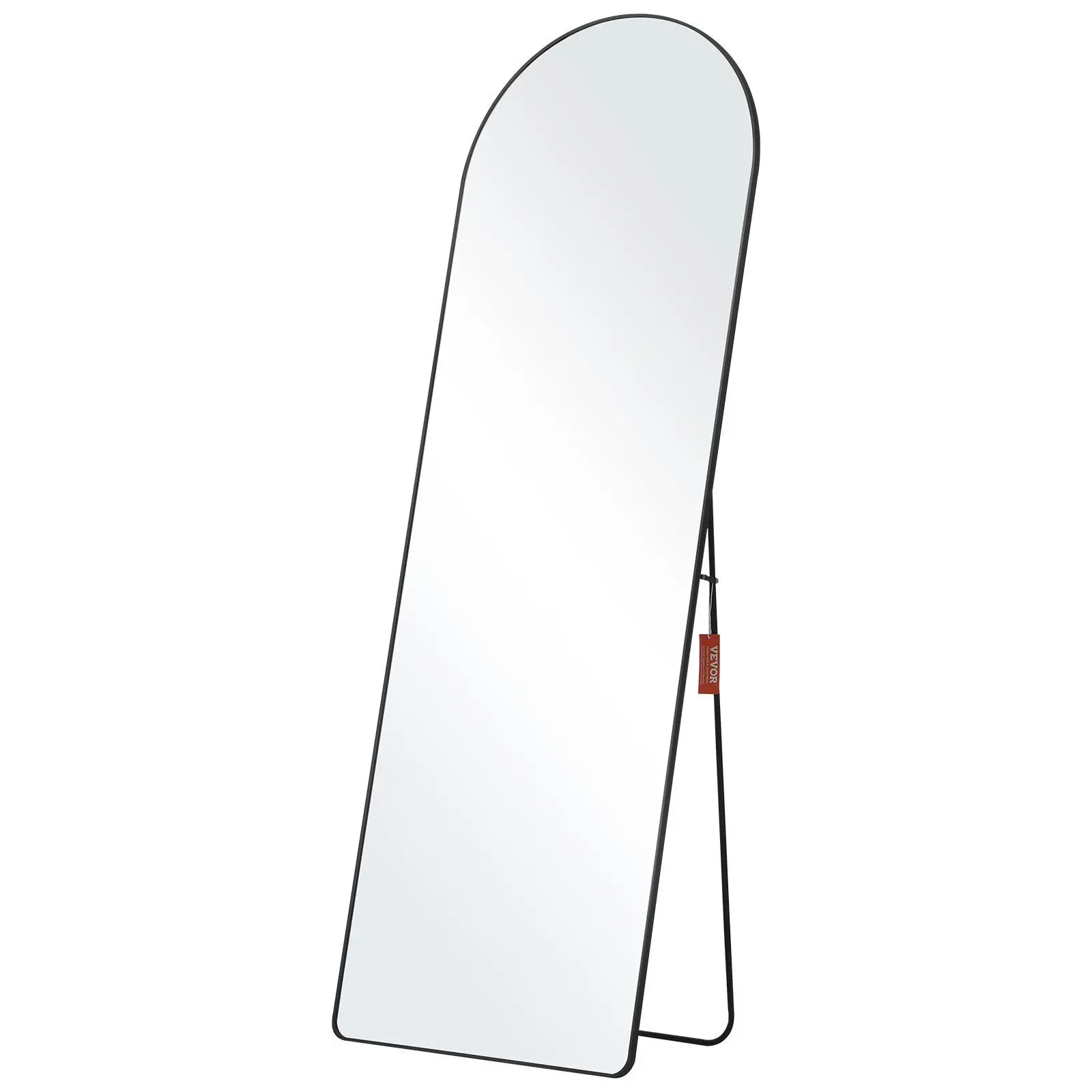 Arched Full Length Mirror, 65'' x 22'', Large Free Standing Leaning Hanging Wall Mounted Floor Mirror with Stand Aluminum Alloy 
Arched Full Length Mirror, 65'' x 22'', Large Free Standing Leaning Hanging Wall Mounted Floor Mirror with Stand Aluminum Alloy