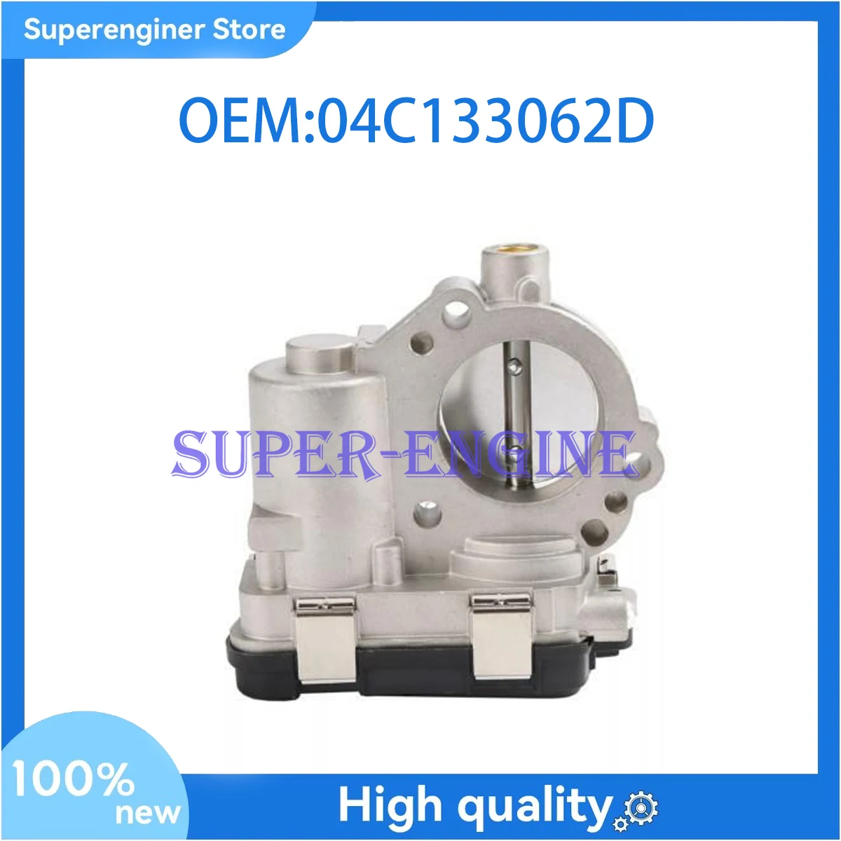 Brand New and high quality Throttle Body 04C133062D For VW Polo Seat Ibiza IV Mii Skoda Fabia Citigo FWD ZR
Brand New and high quality Throttle Body 04C133062D For VW Polo Seat Ibiza IV Mii Skoda Fabia Citigo FWD ZR