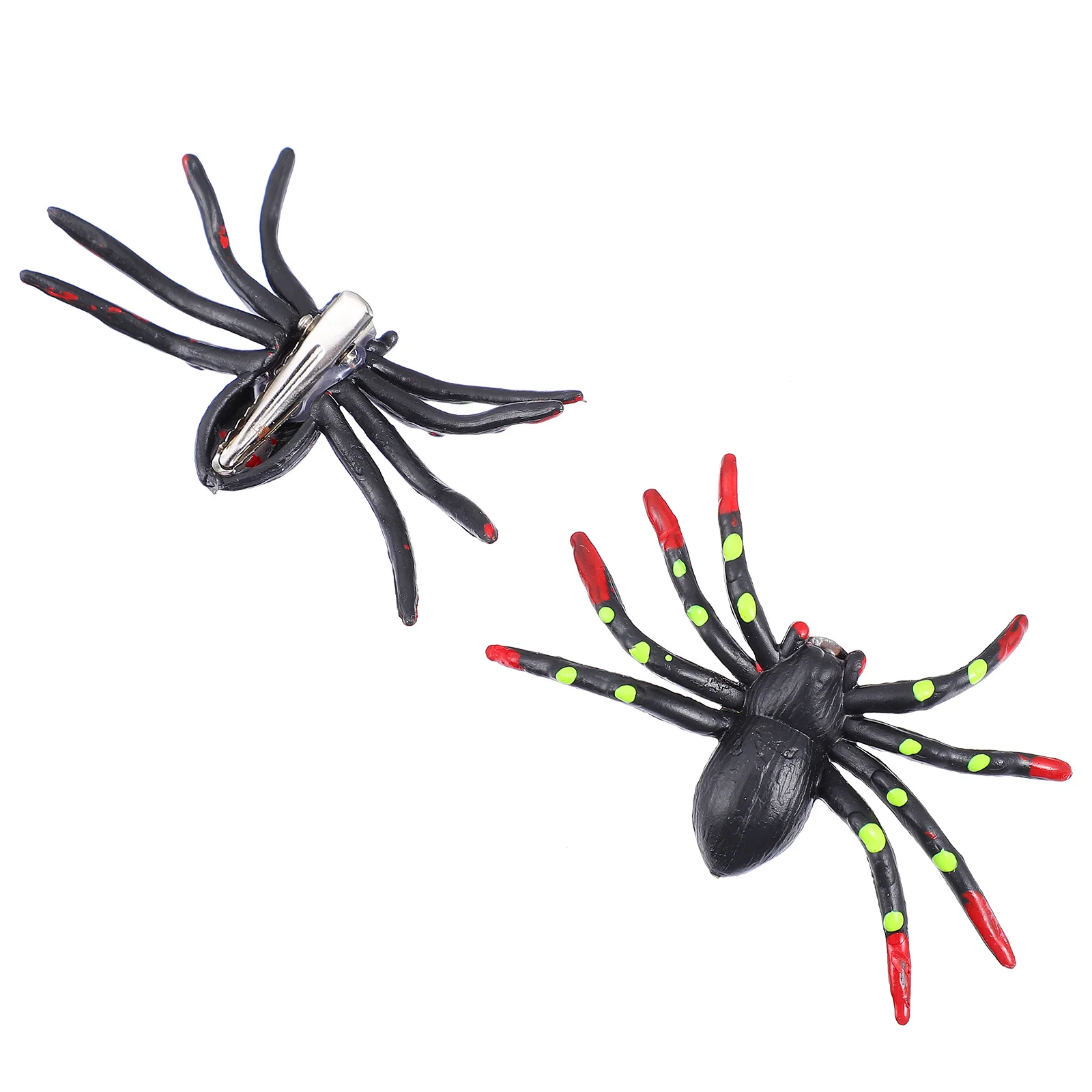 4 Pcs Spider Toy Prank Props for Halloween Hair Barrettes Accessories Plastic Tricky Child
4 Pcs Spider Toy Prank Props for Halloween Hair Barrettes Accessories Plastic Tricky Child