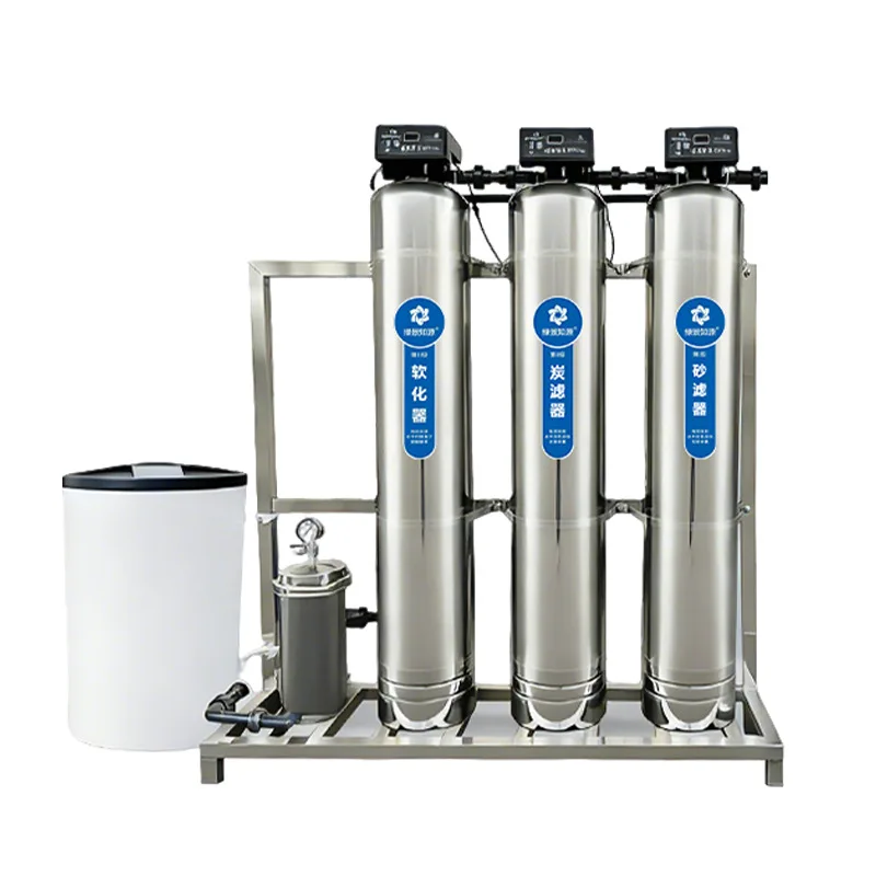 Industrial softened water equipment Multi-media filtration water softener Commercial large hotel boiler softened water treatment
Industrial softened water equipment Multi-media filtration water softener Commercial large hotel boiler softened water treatment