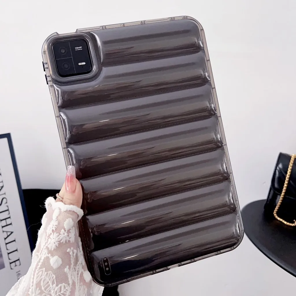 Прозрачный цветной чехол в стиле пухового пальто для Xiaomi Pad 7 Pro Mi 6 5 Pro Redmi Pad SE 11 "Простой противоударный мягкий чехол из ТПУ
Прозрачный цветной чехол в стиле пухового пальто для Xiaomi Pad 7 Pro Mi 6 5 Pro Redmi Pad SE 11 "Простой противоударный мягкий чехол из ТПУ