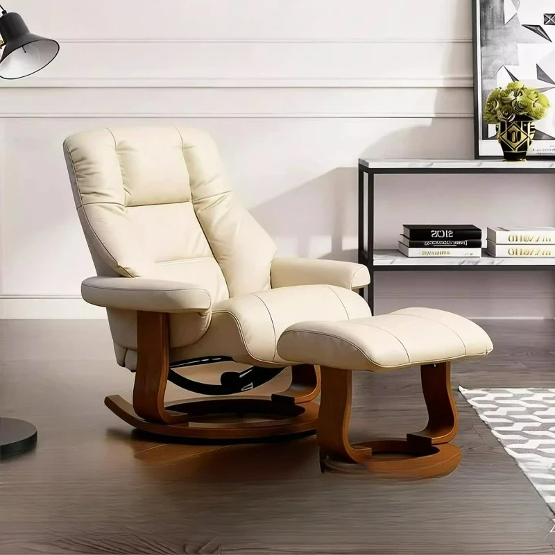 Кожаное вращающееся кресло-диван премиум-класса для гостиной, балкона, удобное и комфортное, а также ленивый шезлонг.
Кожаное вращающееся кресло-диван премиум-класса для гостиной, балкона, удобное и комфортное, а также ленивый шезлонг.