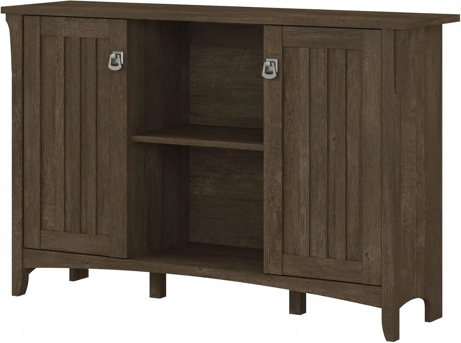 Шкаф для хранения акцентов с дверцами из ясеня-коричневого цвета
Шкаф для хранения акцентов с дверцами из ясеня-коричневого цвета