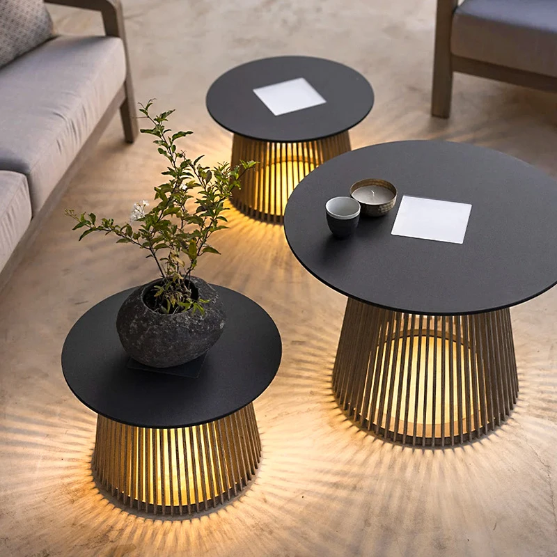 Outdoor coffee table Solar table Garden Outdoor Waterproof villa Garden terrace Outdoor floor lamp
Outdoor coffee table Solar table Garden Outdoor Waterproof villa Garden terrace Outdoor floor lamp