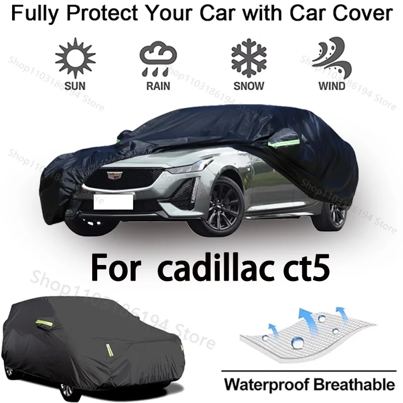 Full Car Cover For Cadillac CT5 Outdoor Protective Gear-Snowproof, Sunshield, Waterproof and Dustproof Automobile Accessories
Full Car Cover For Cadillac CT5 Outdoor Protective Gear-Snowproof, Sunshield, Waterproof and Dustproof Automobile Accessories