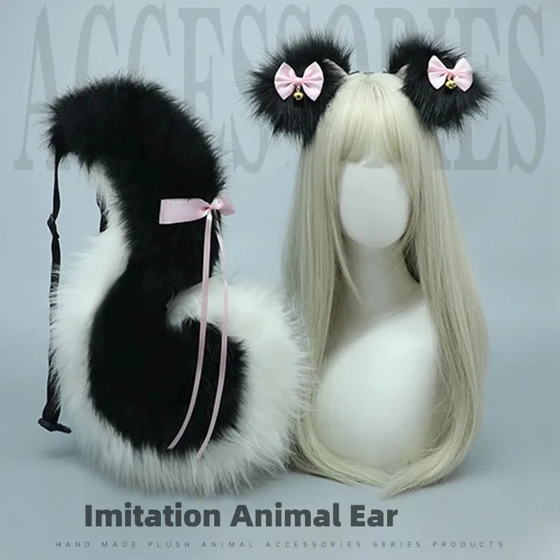 Anime Cute Imitation Animal Ear Hair Ornament Animal Tail Comic Show Accessories Cosplay Dog Tail Hoop Headband Pros
Anime Cute Imitation Animal Ear Hair Ornament Animal Tail Comic Show Accessories Cosplay Dog Tail Hoop Headband Pros