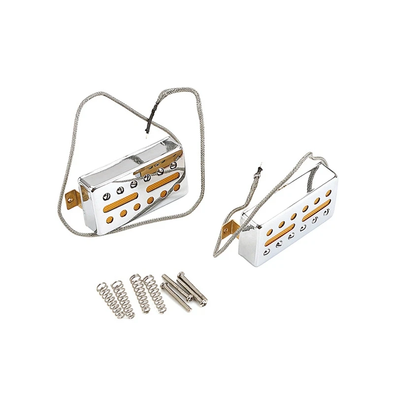 Alnico 5 Guitar Pickup Neck And Bridge Humbucker Pickups Set For Electric Guitar Accessories Bridge Humbucker Pickup
Alnico 5 Guitar Pickup Neck And Bridge Humbucker Pickups Set For Electric Guitar Accessories Bridge Humbucker Pickup