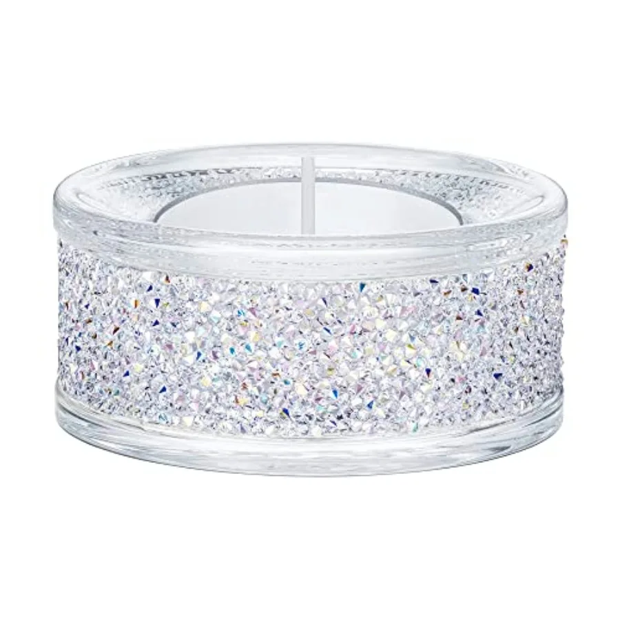 Shimmer Tea Light Holder, Candle Holder with Clear Crystals Featuring an Aurora Borealis Effect Part of The Shimmer Collection
Shimmer Tea Light Holder, Candle Holder with Clear Crystals Featuring an Aurora Borealis Effect Part of The Shimmer Collection