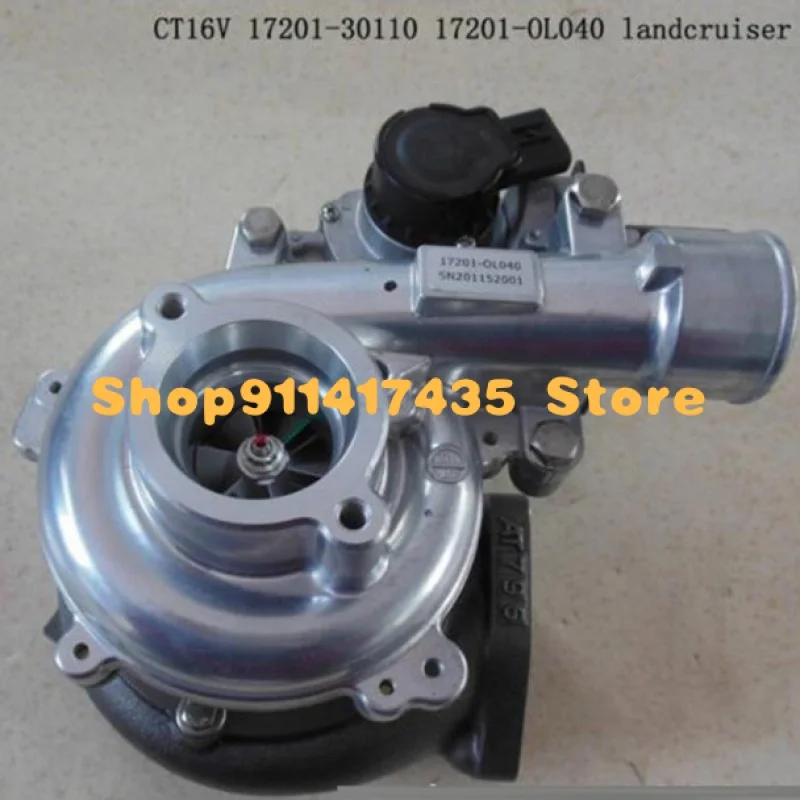 Turbocharger for TOYOTA GT2359V with Lando coolze CT16V 17201-17050 17201-OL040 17201-30110
Turbocharger for TOYOTA GT2359V with Lando coolze CT16V 17201-17050 17201-OL040 17201-30110