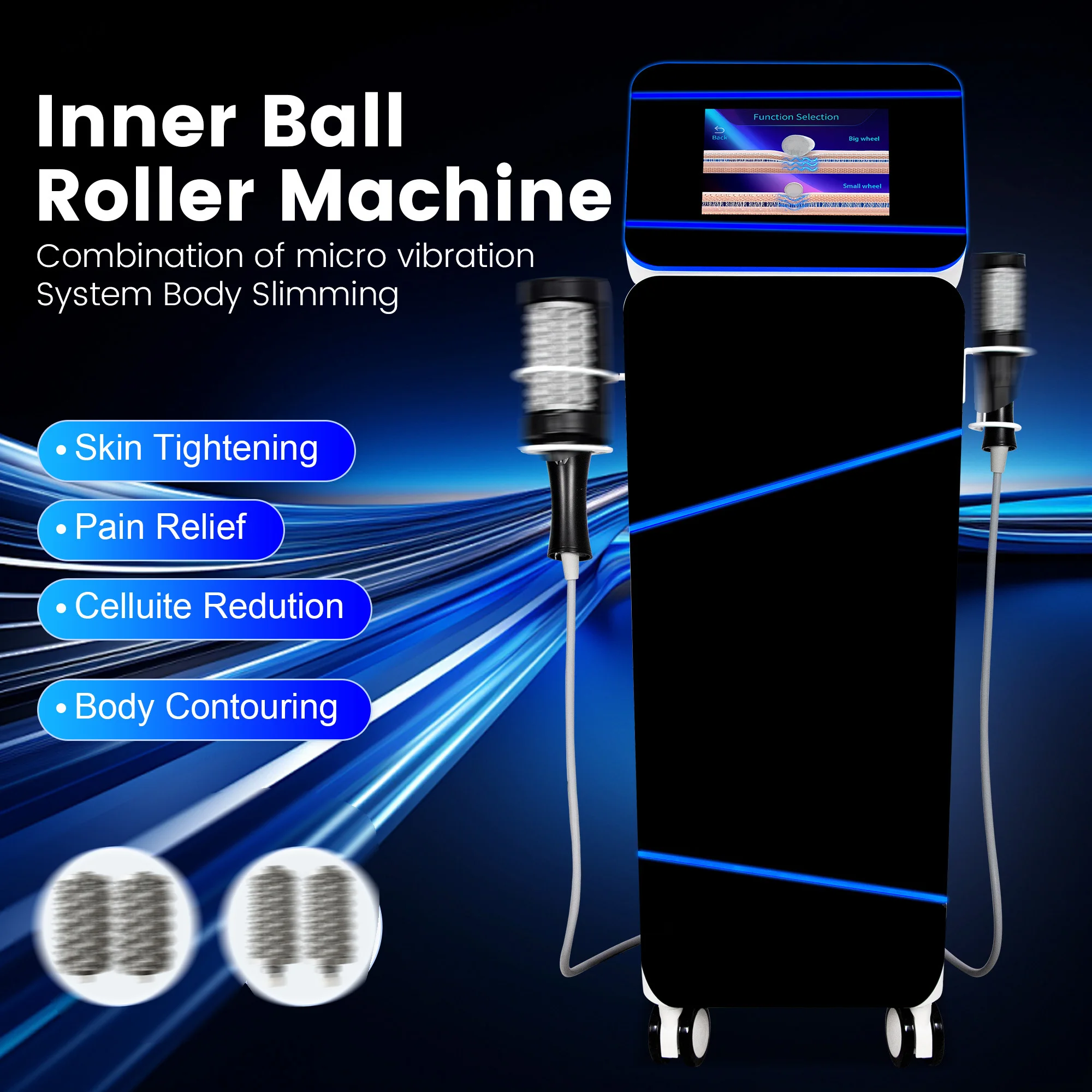 EMS RF HI-EMT EMS Body Sculpt Machine Roller Electric Muscle Stimulator Fat Burner Weight Loss Body Care Massage Devices SPA
EMS RF HI-EMT EMS Body Sculpt Machine Roller Electric Muscle Stimulator Fat Burner Weight Loss Body Care Massage Devices SPA