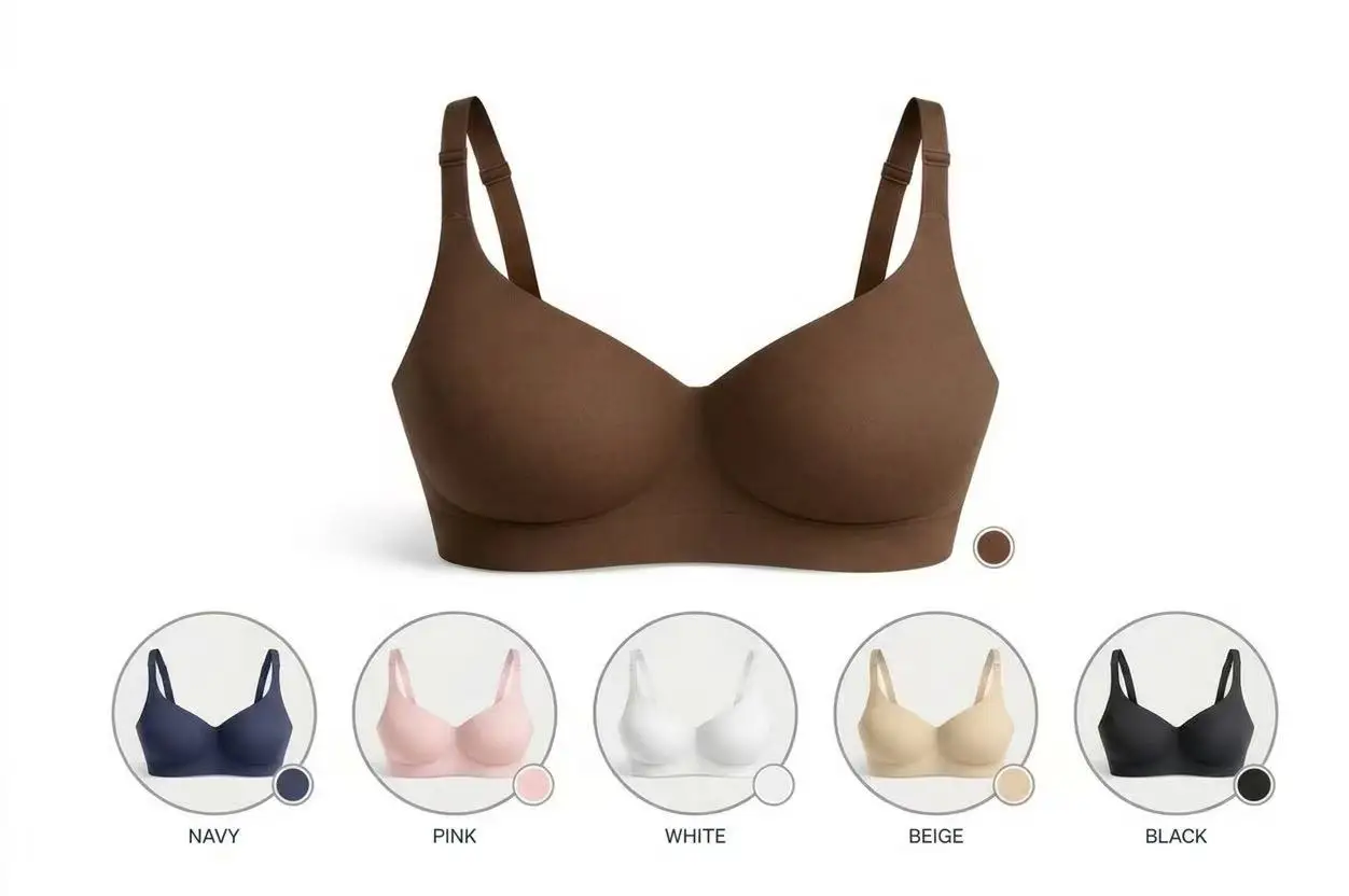 Double-Layer Support Bra - Seamless Sculpt Support
Double-Layer Support Bra - Seamless Sculpt Support
