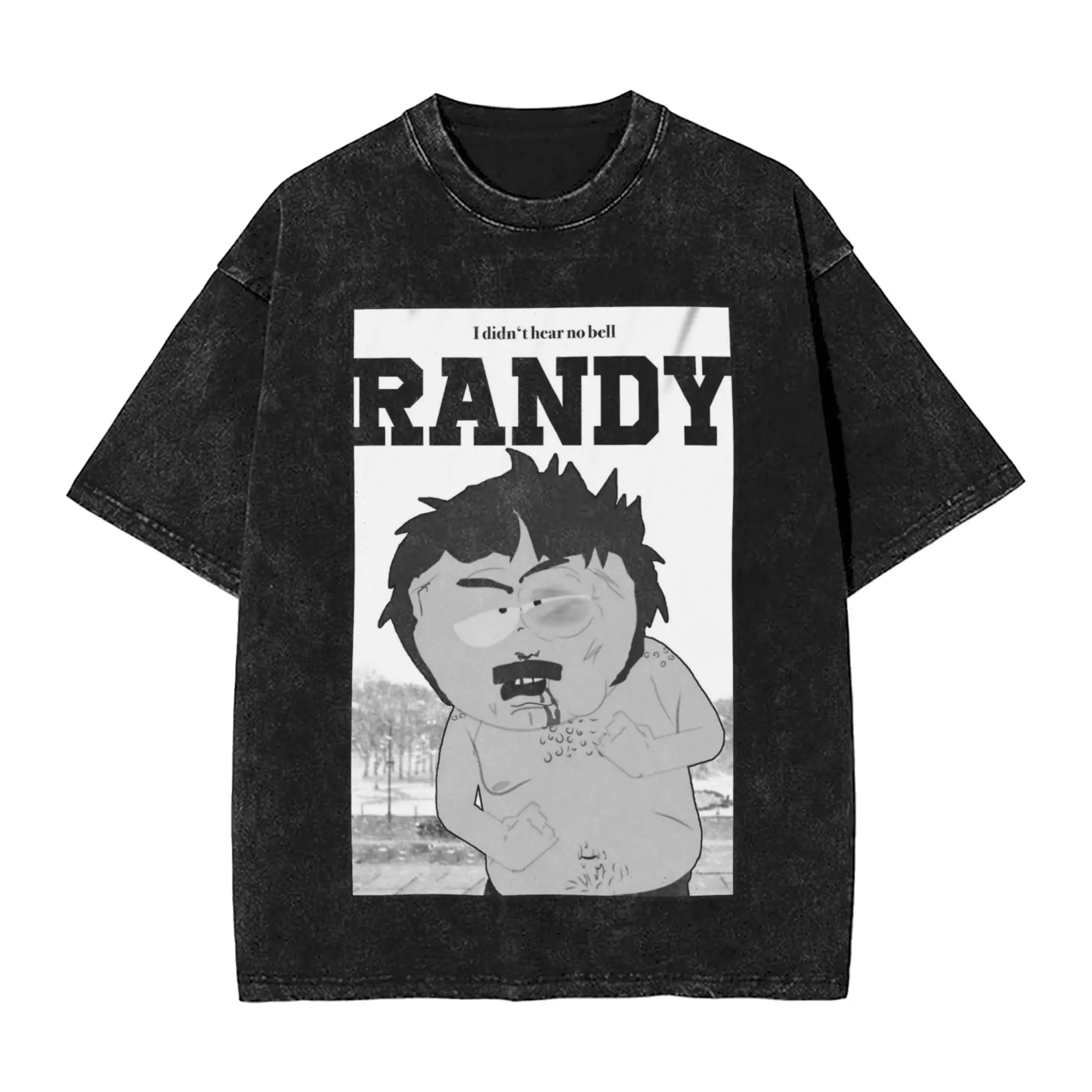 Промытые футболки Southparks Randy I Didn't Hear No Bell Хип-хоп Винтажные футболки Уличная одежда больших размеров Футболки из 100% хлопка Мужчины Женщины
Промытые футболки Southparks Randy I Didn't Hear No Bell Хип-хоп Винтажные футболки Уличная одежда больших размеров Футболки из 100% хлопка Мужчины Женщины