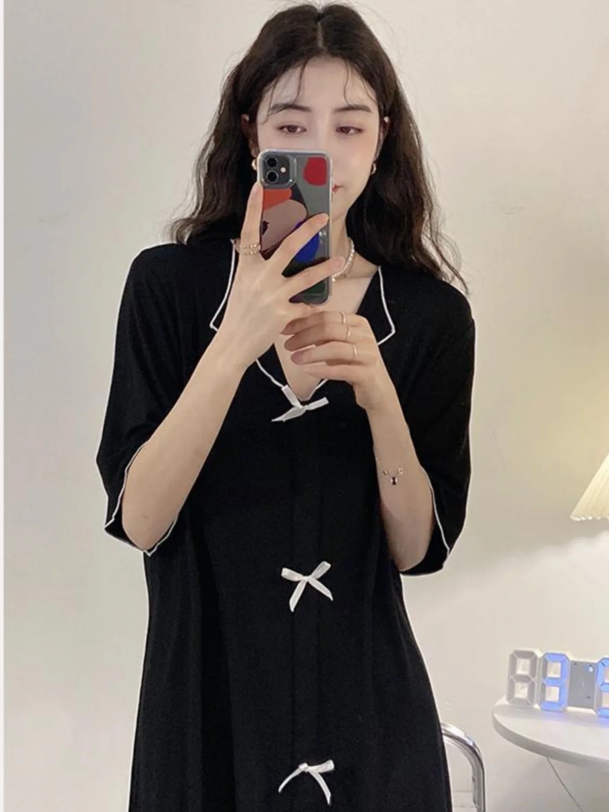 plus Size Summer Spwear ort Sve Thin Home Clothes Women's Sle Sweet Knot Casual Leisure Comfortable Night...
plus Size Summer Spwear ort Sve Thin Home Clothes Women's Sle Sweet Knot Casual Leisure Comfortable Night...