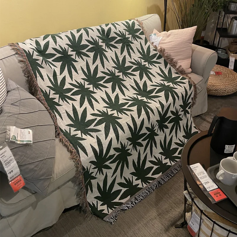 Retro Funk Hemp Leaf Thermal Blanket Cotton Cover Blanket For Sofa Throw Decorative Bed Blankets Hair Blankets Sofa Quilt
Retro Funk Hemp Leaf Thermal Blanket Cotton Cover Blanket For Sofa Throw Decorative Bed Blankets Hair Blankets Sofa Quilt