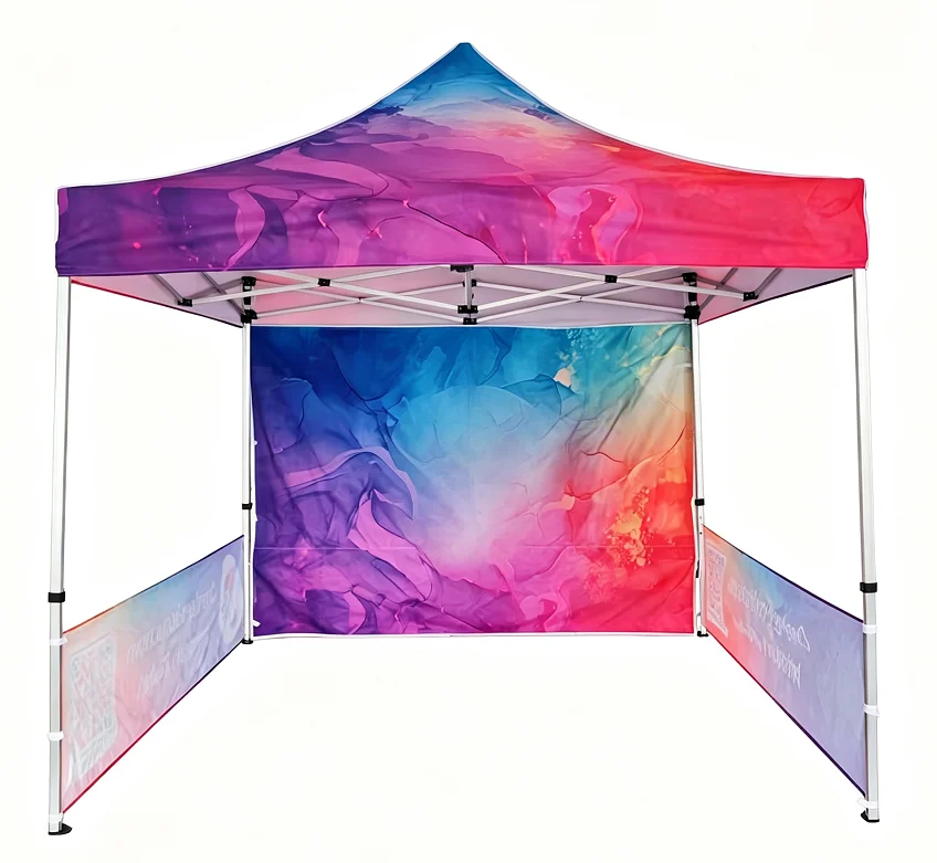 Customized 10x10 Pop Up Canopy With Side Walls 3x3 for Promotion Display Exhibition by sea
Customized 10x10 Pop Up Canopy With Side Walls 3x3 for Promotion Display Exhibition by sea