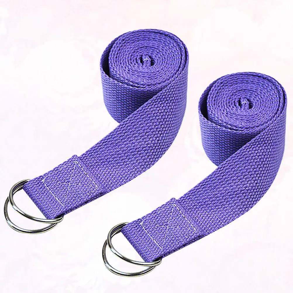 2Pcs Sturdy Polyester Cotton Yoga Stretch Strap with Strong Buckle for Fitness Stretching Warm Ups Flexibility Enhancement and
2Pcs Sturdy Polyester Cotton Yoga Stretch Strap with Strong Buckle for Fitness Stretching Warm Ups Flexibility Enhancement and