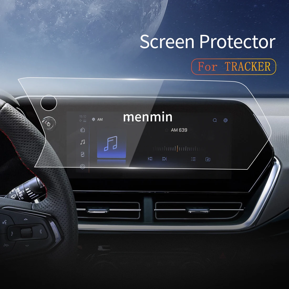 Автомобильная наклейка Carplay, Защита экрана для Chevrolet TRACKER 2024, дисплей, аксессуары для навигации 
Автомобильная наклейка Carplay, Защита экрана для Chevrolet TRACKER 2024, дисплей, аксессуары для навигации