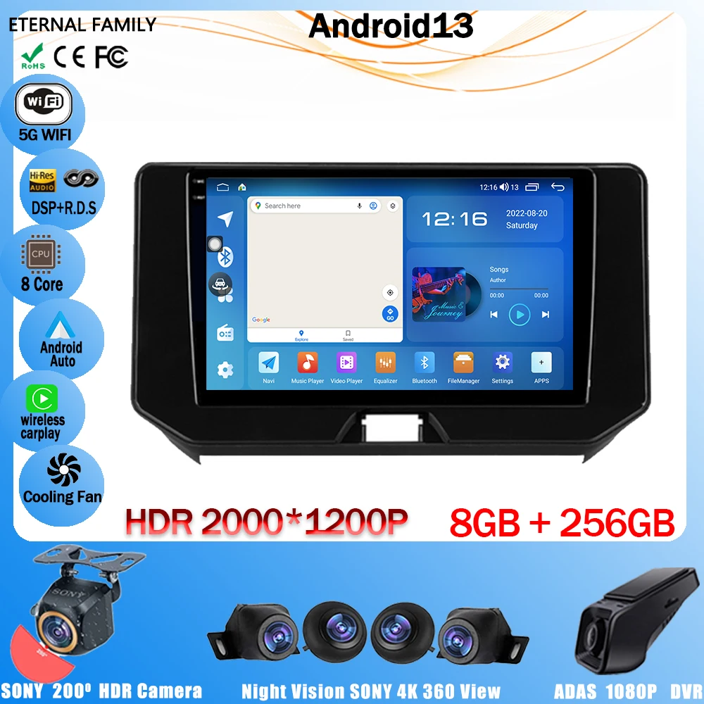 Автомагнитола 360, камера для Toyota Harrier 4 XU80 2020-2022, GPS-навигация, Android 13, авто, Wi-Fi, Bluetooth, без DVD, типоразмер 2DIN
Автомагнитола 360, камера для Toyota Harrier 4 XU80 2020-2022, GPS-навигация, Android 13, авто, Wi-Fi, Bluetooth, без DVD, типоразмер 2DIN